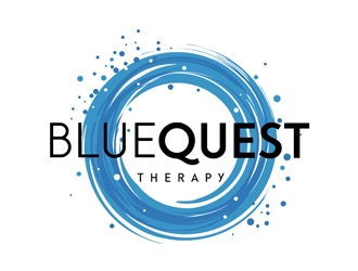 Blue Quest Therapy  logo design by logolady
