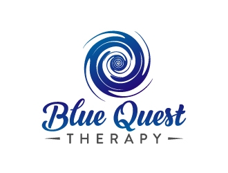 Blue Quest Therapy  logo design by akilis13