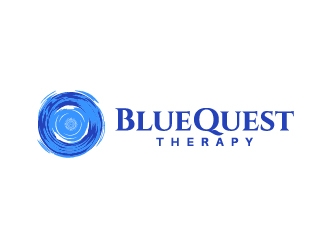 Blue Quest Therapy  logo design by josephope