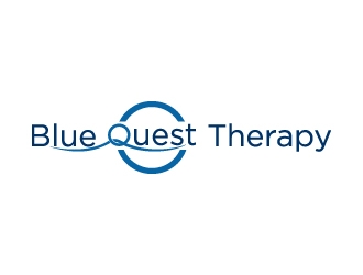 Blue Quest Therapy  logo design by serdadu