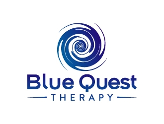 Blue Quest Therapy  logo design by akilis13