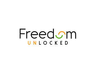 Freedom Unlocked logo design by WooW