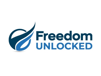 Freedom Unlocked logo design by akilis13