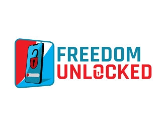 Freedom Unlocked logo design by Chowdhary