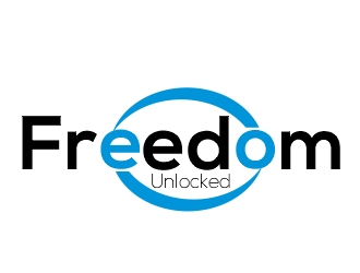 Freedom Unlocked logo design by ardistic