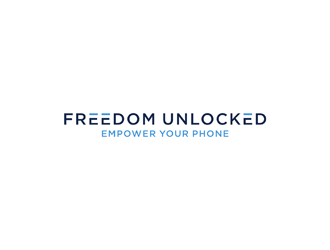 Freedom Unlocked logo design by johana