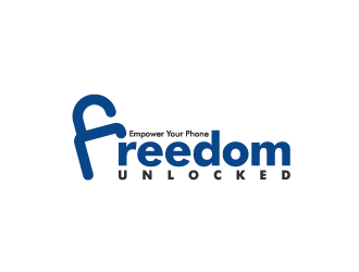 Freedom Unlocked logo design by betapramudya