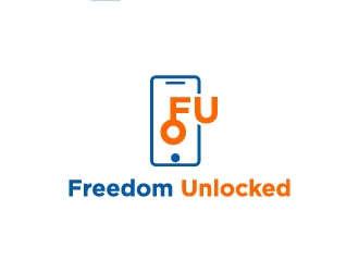 Freedom Unlocked logo design by serdadu