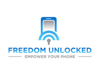 Freedom Unlocked logo design by jm77788