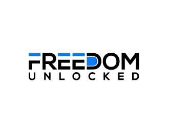 Freedom Unlocked logo design by my!dea