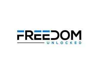 Freedom Unlocked logo design by my!dea