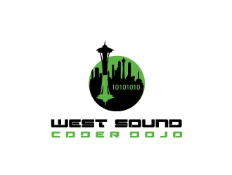 West Sound CoderDojo  logo design by samuraiXcreations