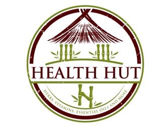 Health Hut logo design by shere