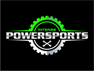 Intense Powersports logo design by mutafailan