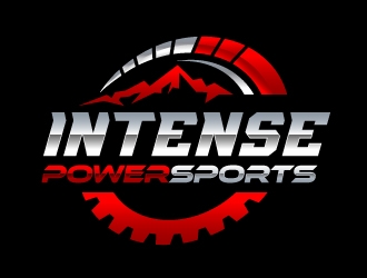 Intense Powersports logo design by ORPiXELSTUDIOS