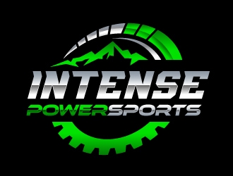 Intense Powersports logo design by ORPiXELSTUDIOS