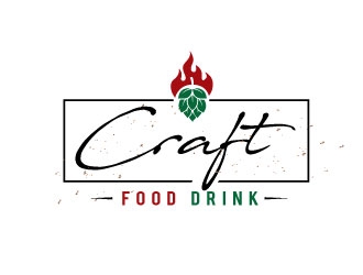 Craft - Food   Drink logo design by REDCROW