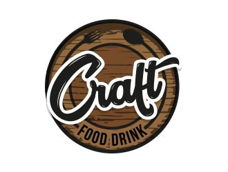 Craft - Food   Drink logo design by MarkindDesign