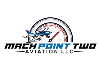 Mach Point Two Aviation LLC logo design by shere
