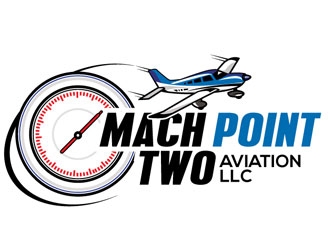 Mach Point Two Aviation LLC logo design by shere