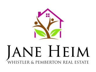 Jane Heim - Whistler & Pemberton Real Estate logo design by jetzu