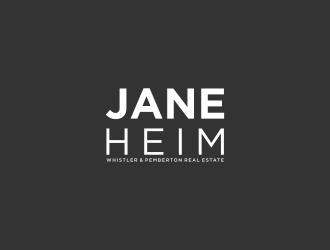 Jane Heim - Whistler & Pemberton Real Estate logo design by L E V A R