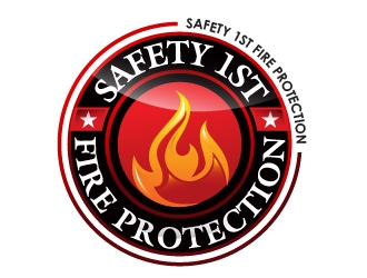 SAFETY 1ST FIRE PROTECTION logo design by Suvendu