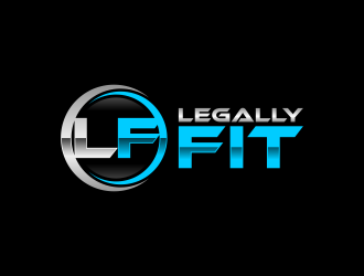 Legally Fit logo design by ubai popi