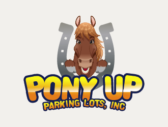 Pony Up Parking Lots, Inc logo design by czars