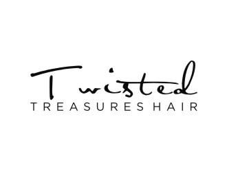 TWISTED TREASURES HAIR logo design by sabyan