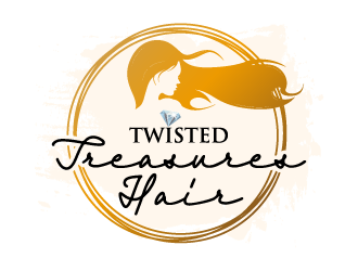 TWISTED TREASURES HAIR logo design by torresace