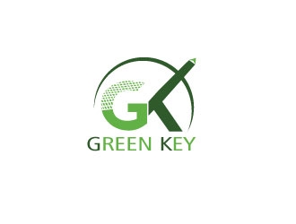 Green Key logo design by subho88