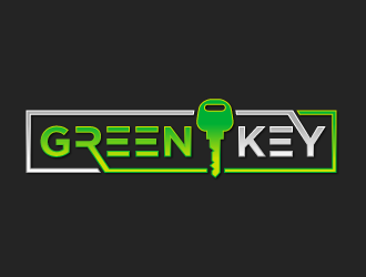 Green Key logo design by torresace