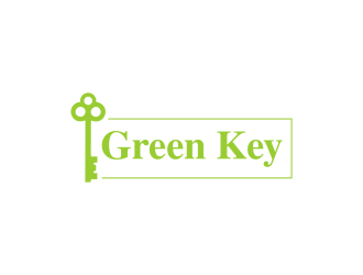 Green Key logo design by ubai popi