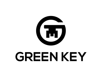 Green Key logo design by cintoko
