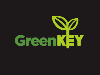 Green Key logo design by YONK