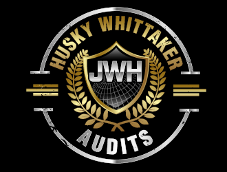 Husky Whittaker Audits logo design by THOR_