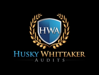 Husky Whittaker Audits logo design by J0s3Ph