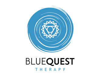 Blue Quest Therapy  logo design by logolady