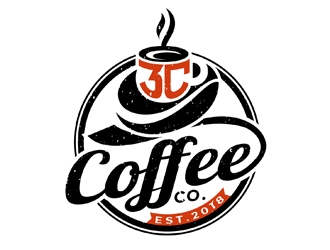 3C Coffee Co logo design by DreamLogoDesign