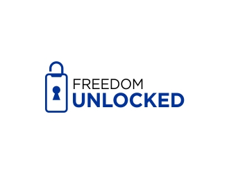 Freedom Unlocked logo design by CreativeKiller
