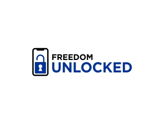 Freedom Unlocked logo design by CreativeKiller