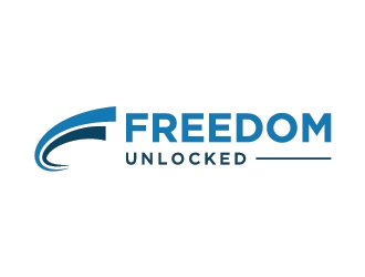 Freedom Unlocked logo design by Fear