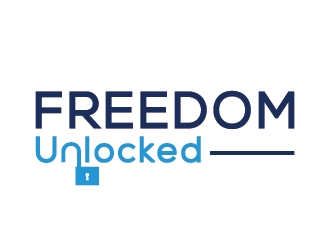 Freedom Unlocked logo design by Lovoos