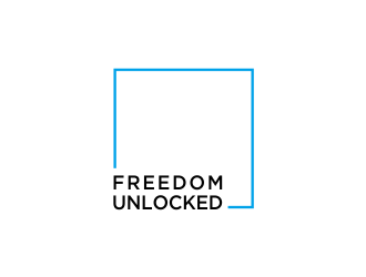 Freedom Unlocked logo design by afra_art