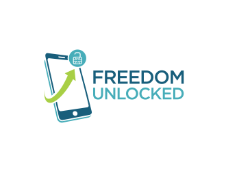 Freedom Unlocked logo design by sokha