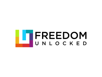 Freedom Unlocked logo design by dewipadi