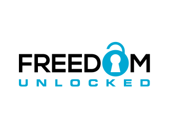 Freedom Unlocked logo design by cintoko