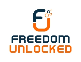 Freedom Unlocked logo design by logoviral