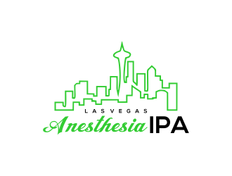 Las Vegas Anesthesia IPA logo design by ubai popi